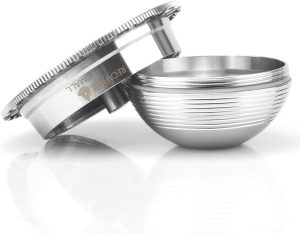 RECAFIMIL 70ml Stainless Steel Reusable Capsule