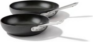 All-Clad HA1 Hard Anodized Nonstick Fry Pan Set