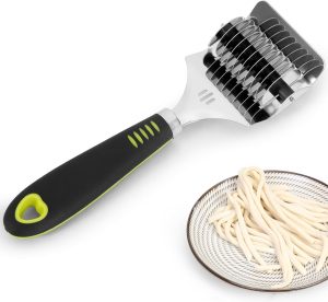 KYUEWRT Pasta Cutter with 9 Rolling Blades