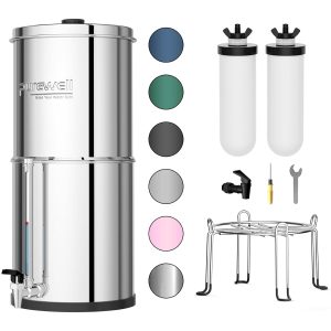 Purewell 3-Stage Gravity Fed Water Filter System
