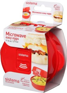 Sistema Easy Eggs Microwave Egg Cooker 270ml