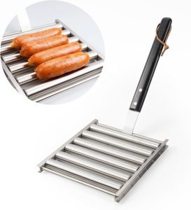 VibeNest Stainless Steel Hot Dog Roller