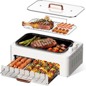XHJ 4 in 1 Electric Indoor Grill