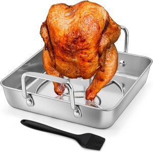 HaSteeL Beer Can Chicken Holder 3Pcs