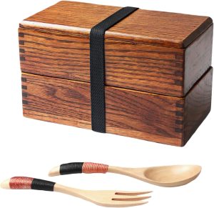 AOOSY Wood Bento Box