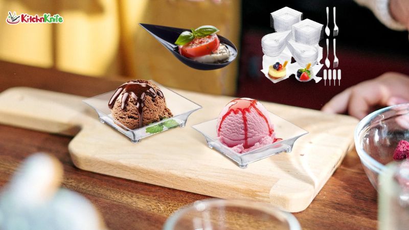 Best Mini Dessert Plates & Spoons for Parties