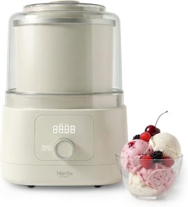 Martha Stewart 2 Quart Digital Ice Cream Maker