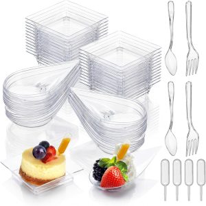 Mifoci 100-Set Mini Appetizer Kit with Forks