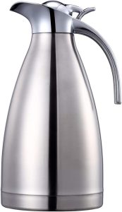 Sumerflos 68 Oz Stainless Steel Coffee Thermal Carafe