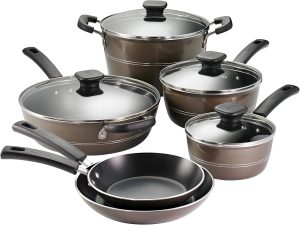 Tramontina Sicilia 10-Piece Nonstick Cookware Set