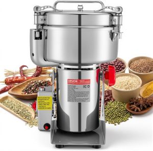 VEVOR 3400W Electric Grain Mill Grinder (2500g)