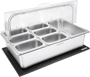 VEVOR Countertop Food Serving Display Container