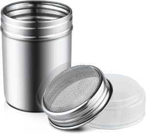 Yuntop Stainless Steel Powder Sugar Shaker