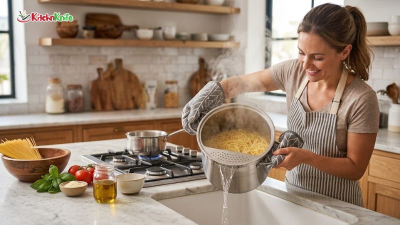 6 Quart Pasta Pot with Strainer