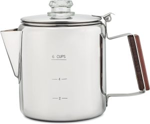 COLETTI Bozeman Percolator Coffee Pot (6 Cup)