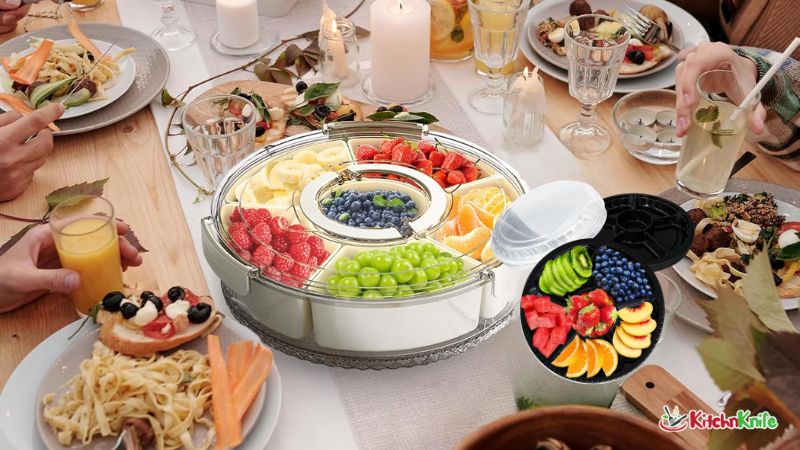 Best Plastic Divided Serving Trays With Lid
