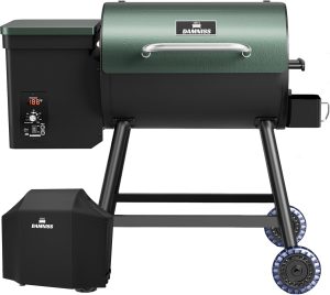 DAMNISS Electric Wood Pellet Grill 8 in 1