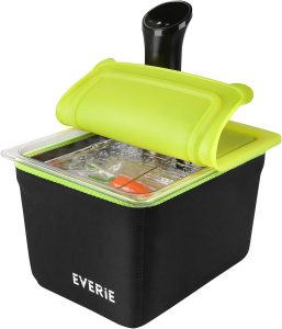 EVERIE 12Qt Sous Vide Container Kit with Sleeve