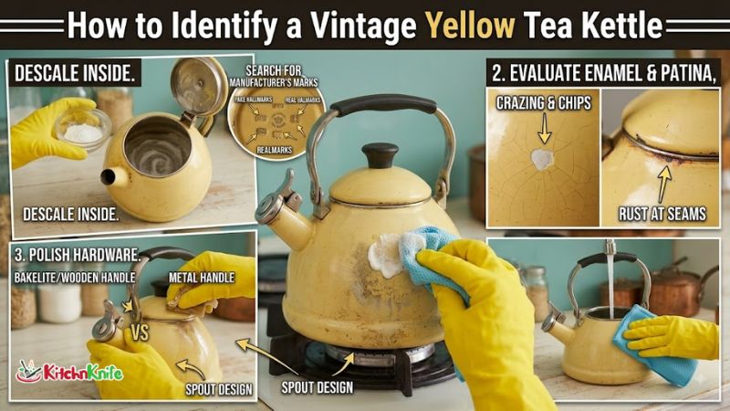How to Identify a Vintage Yellow Tea Kettle Complete Guide