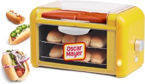 Nostalgia Oscar Mayer 8 Hot Dog Roller & Bun Toaster Oven