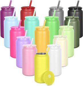 Oaptuza 16oz Stainless Steel Can Tumblers