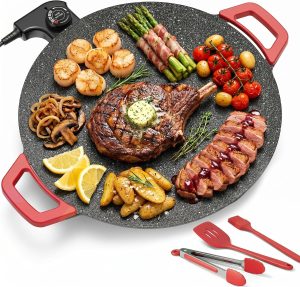 Ruutcasy Electric Indoor Grill with Bonus Accessories