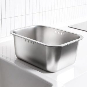 WAGENSTEIGER Portable Stainless Steel Washing-Up Bowl
