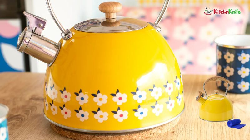What Is a Vintage Yellow Tea Kettle